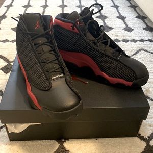 Brand new retro Air Jordan 13 Breds.